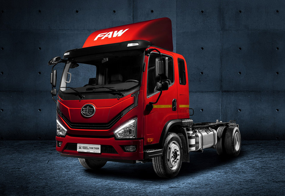 Шасси FAW Tiger 6G 12 колесная база 3600