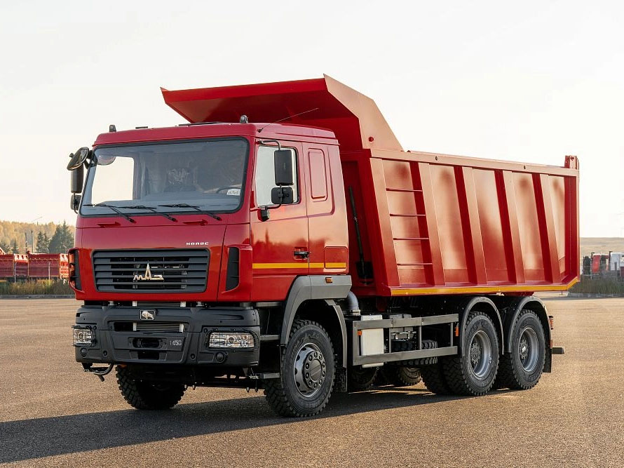 Самосвал МАЗ-650128-571-000 6×4 с задней разгрузкой