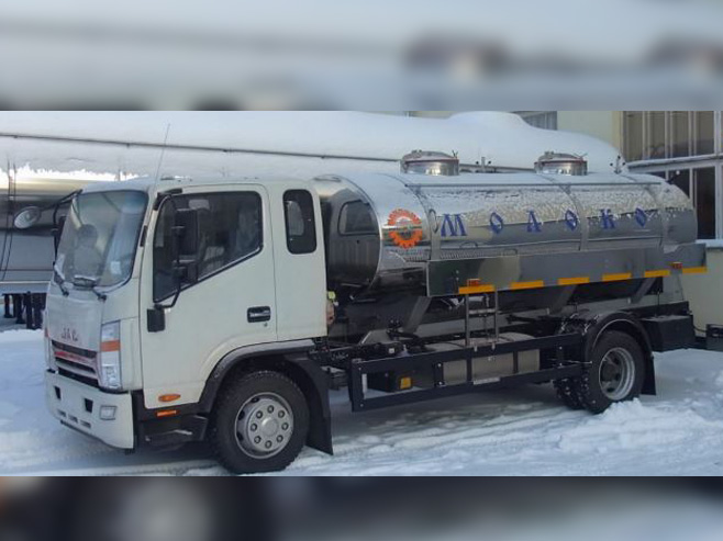 Пищевая цистерна JAC N120N